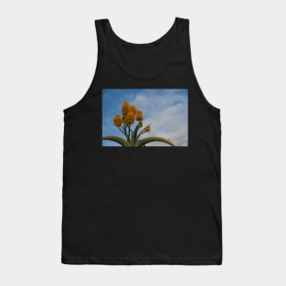 Orange Cactus Tank Top